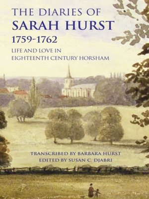 cover image of Diaries of Sarah Hurst 1759-1762